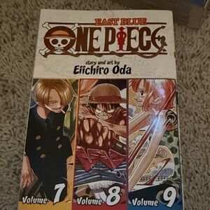 One Piece Manga Volumes 7, 8, 9